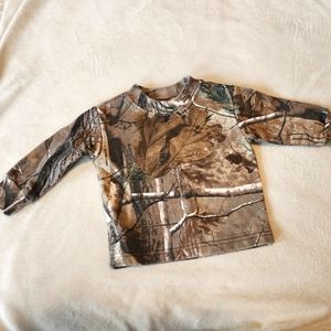 Pro Bass Shops Camo Sweater Size Small